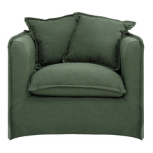 Montauk Upholstered Slipcover Armchair